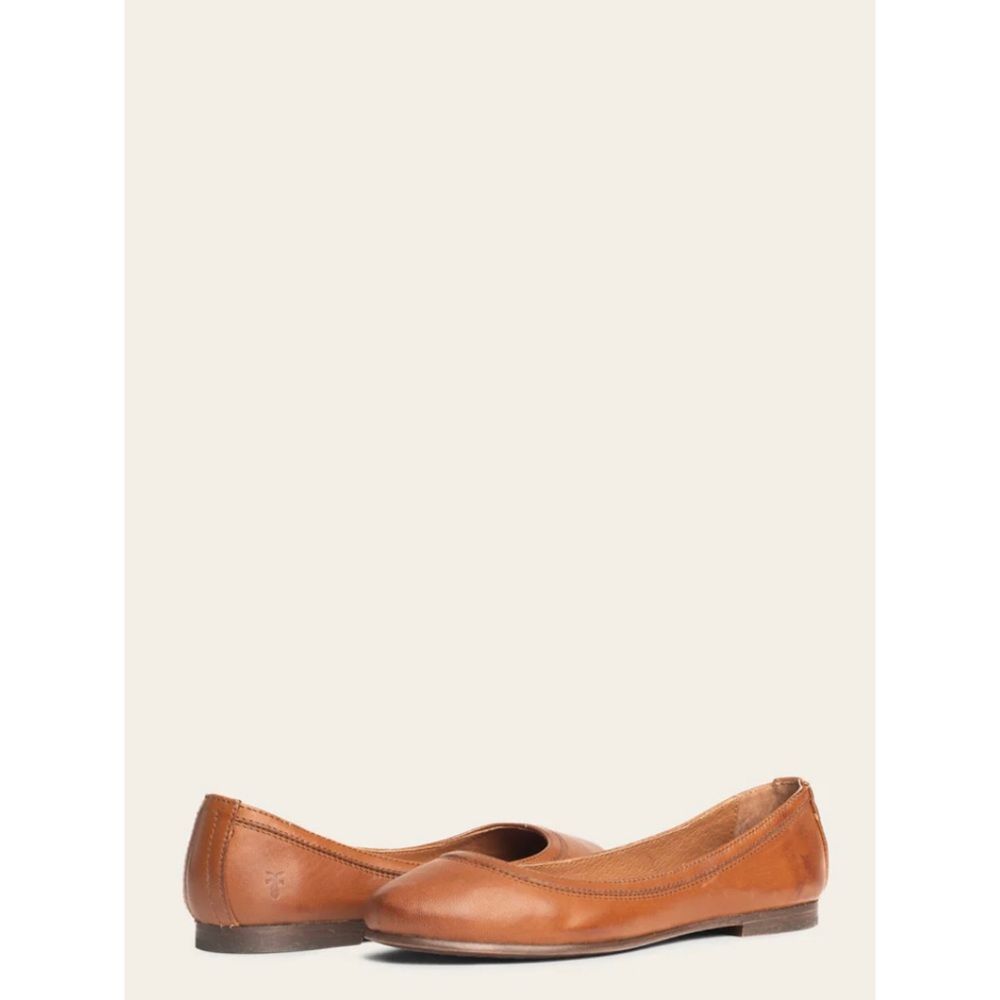 FRYE | CARSON BALLET in Cognac | 7.5